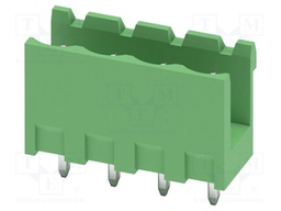 PCB headers, nominal cross section: 2.5 mm?, color: green, n