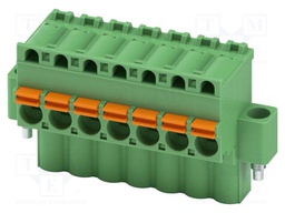 PCB connector, nominal cross section: 2.5 mm?, color: green,