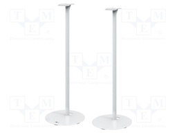 Speaker stand; white; 5kg; 2pcs; 714mm