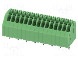 PCB terminal block, nominal current: 2 A, rated voltage (III