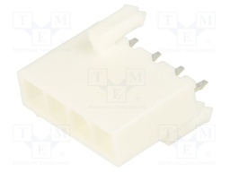 Mini-Fit Jr Vert Hdr Assy 4Ckt V-0 Tin