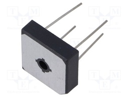 Bridge rectifier: single-phase; Urmax: 1kV; If: 15A; Ifsm: 300A