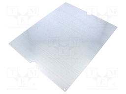 Mounting plate; steel; W: 315mm; L: 383mm; Series: EURONORD