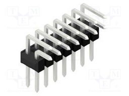 Connector: pin strips; pin header; male; PIN: 14; 2.54mm; THT; 2x7