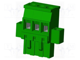 Connector: pluggable terminal block; plug; female; angled 90°