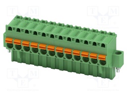 PCB connector, nominal cross section: 2.5 mm?, color: green,