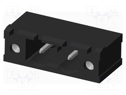 Connector: pluggable terminal block; socket; male; on PCBs