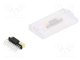 Connector: pin strips; pin header; male; PIN: 18; 2mm; SMT; 2x9; 100V