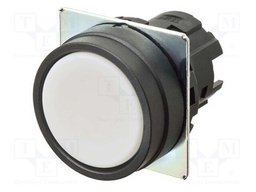 Switch: push-button; 22mm; Stabl.pos: 1; flat; Pos: 2