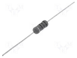 Resistor: wire-wound; high voltage; THT; 47Ω; 1W; ±5%; Ø5x12mm