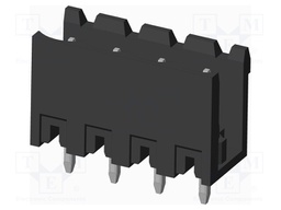 Connector: pluggable terminal block; socket; male; on PCBs