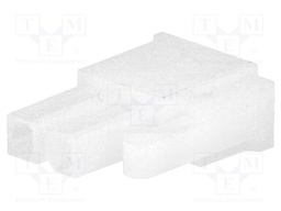 Plug; wire-wire/PCB; female; Mini-Fit Jr; 4.2mm; PIN: 2; for cable
