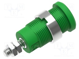 Socket; 4mm banana; 36A; green
