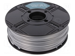 Filament: ABS EX; 2.85mm; silver; Printing temp: 250°C; 1kg