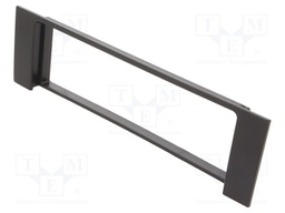 Radio mounting frame; Audi; 1 DIN; black