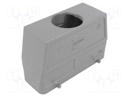 Enclosure: for HDC connectors; Han B; size 24B; for cable; high