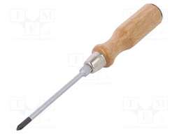 Screwdriver; Phillips; Size: PH1; for impact,assisted with a key