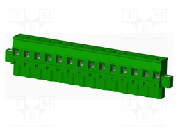 Connector: pluggable terminal block; plug; female; angled 90°