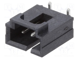 Socket; wire-board; male; SL; 2.54mm; PIN: 3; SMT; tinned; vertical