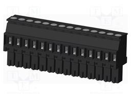 Connector: pluggable terminal block; plug; female; angled 90°