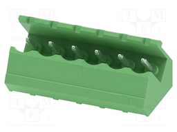 PCB headers, nominal cross section: 2.5 mm?, color: green, n