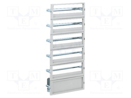 Front panel; Number of rows: 3; No.of mod: 99