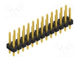 Connector: pin strips; pin header; male; PIN: 26; 2.54mm; THT; 2x13