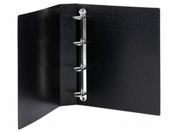 Binder; ESD; A4; 65mm; Application: for storing documents; black