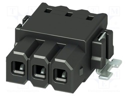 PCB headers, nominal cross section: 0.5 mm?, color: black, n