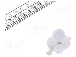 LED; SMD; 0808; yellow; 661÷892mcd; 2x2.1x2.7mm; 25°; 2÷2.4V; 20mA