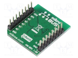 Click board; RF transceiver; GPIO,SPI; CC2520; 3.3VDC