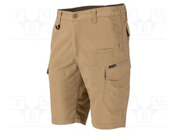 Protective shorts; Size: L; beige; short,slim-fit; 220g/m2