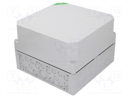 Enclosure: junction box; X: 300mm; Y: 300mm; Z: 209mm; polycarbonate