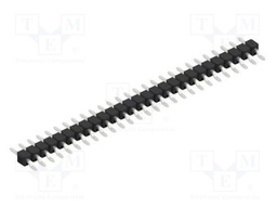 Connector: pin strips; pin header; male; PIN: 27; 2.54mm; SMT; 1x27