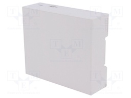 Enclosure: for computer; Raspberry Pi 3 B; ABS; grey; X: 106.2mm