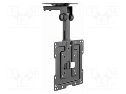 Holder; ceiling; 20kg; 19÷43"; black; Dim: 431x220x165mm