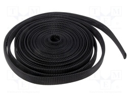 Polyester braid; ØBraid : 12÷22mm; polyester; black; L: 10m; reel
