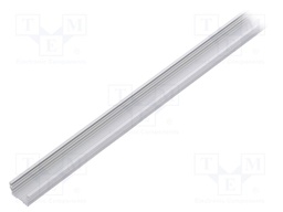 Profiles for LED modules; surface; natural; L: 1m; aluminium