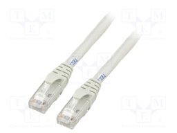 Patch cord; U/UTP; Cat: 6; RJ45 plug,both sides; stranded; Cu; 1m