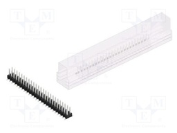 Connector: pin strips; pin header; male; PIN: 50; 2.54mm; SMT; 2x25