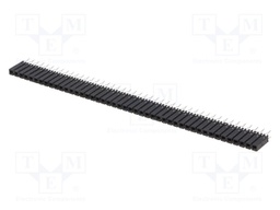 Socket; pin strips; female; PIN: 45; feed-through; straight; 2.54mm