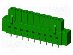 Connector: pluggable terminal block; socket; female; straight