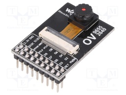 Module: camera; Resolution: 1600x1200px; 3.3VDC; OV2640; 2Mpx