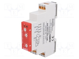 Timer; 0,1s÷100h; DPDT; 250VAC/8A; 12÷240VAC; 12÷240VDC; DIN; PIN: 9