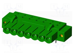 Connector: pluggable terminal block; socket; female; angled 90°