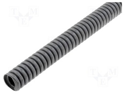 Conduit; ØBraid : 10mm; polyamide; grey; Len: 50m; -40÷115°C