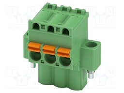 PCB connector, nominal cross section: 2.5 mm?, color: green,
