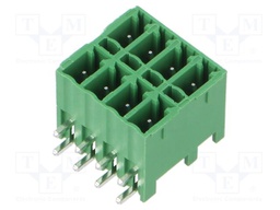 Connector: pluggable terminal block; KE; 5.5A; 300V; socket; PIN: 8