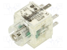 Contact block; -30÷70°C; Illumin: yes; IP00; Contacts: NO x2; 3mm
