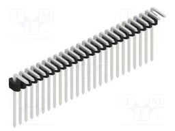 Connector: pin strips; pin header; male; PIN: 25; 1.27mm; THT; 1x25